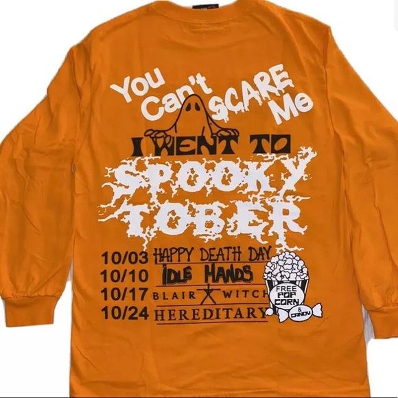 Never been worn genuine third issue Online Ceramics Spooky-Tober long sleeve.